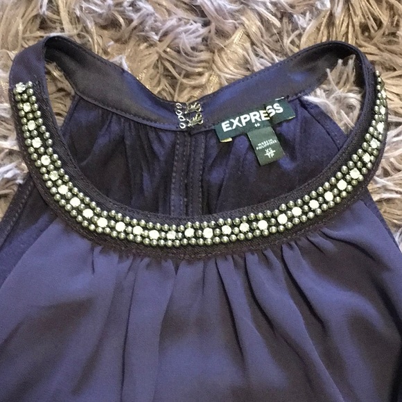 Express Jewel Neck Top - Picture 2 of 4